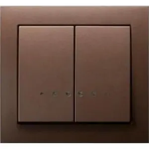 Dvojitý vypínač s podsvietením ŁP-2WS/52