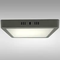 LED panelový blok 24W 4200K štvorcová svetlo šedá