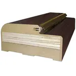 Pevná zárubňa pre interiérové vchodové  dvere 80Ľ tmavý colum 363