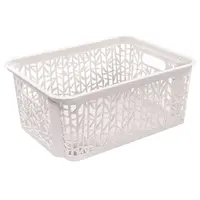 Košík Bamboo biely