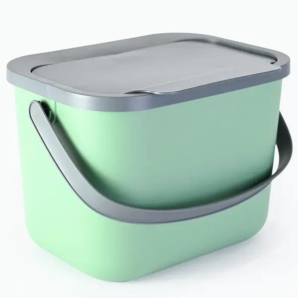 Vedro na bioodpad 6l Bini zeleno-sivý 56119959