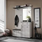 Predsieňový nábytok Hugo II Cc Hg2 Kašmír/Čierna