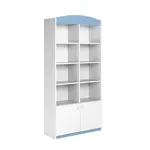 Regál dvojitý Babydreams modrý