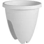 Kvetináč Balconia 26cm/na zábradlie/biela