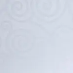 Obrus Slimák biela 140x260 cm odolný voči škvrnám