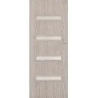 Posuvné dveře Verona 4*4 60L dub stříbrný