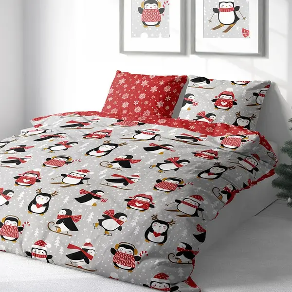 Bavlněné ložní povlečení TUČŇÁČÍ RADOVÁNKY