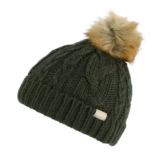 Dámská zimní čepice regatta lovella vi khaki  uni