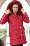Z9745 DEWBERRY WOMEN'S COAT-BURGUNDY