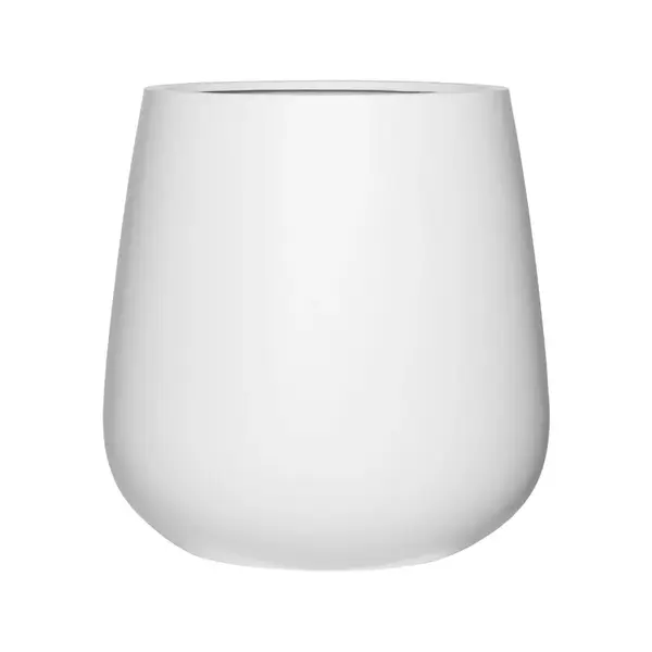 Květináč Pax, barva matná bílá, více velikostí - PotteryPots Velikost: M - v. 46 cm, ⌀ 44 cm