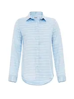 Moxx Paris Blúzka  modrá / biela