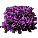 Čmuchacíkoberečky.cz® Čmuchací kobereček extra hustý ČERNO-FIALOVÝ 170/45X2