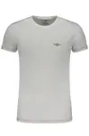 AERONAUTICA MILITARE MEN&#39;S WHITE SHORT SLEEVE T-SHIRT