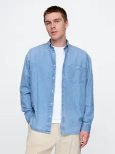 GAP Pánská Oversize džínová košile Big Shirt Americana 734167-00 Velikost: XS