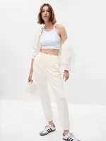 Biele dámske basic tepláky GAP