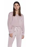 Teplé dámské pyžamo RUBY L Starorůžová