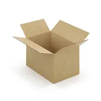 20 x Kartonová krabice 295x195x190mm, automatické dno, hnědá, klopová, třívrstvá vlnitá lepenka (3VVL) | RAJA