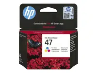 HP 47 6ZD61AE#BHK barevná (color) originální cartridge