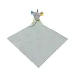 Tulilo Baby Ručník s hračkou Slon, 35x35cm , šedý