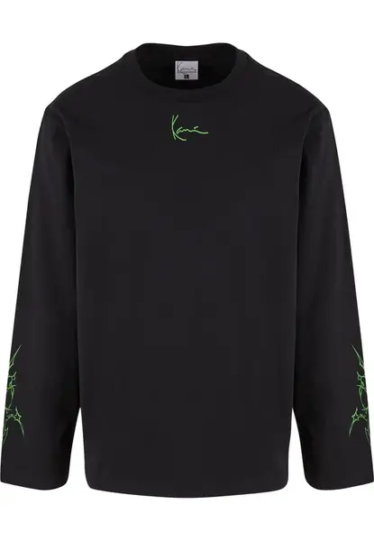 Karl Kani Tričko  zelená / čierna