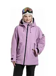 Meatfly dámská SNB & SKI bunda Gaia Rose | Růžová | Velikost S