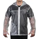 Moto pláštěnka W-TEC Lighty transparentní XS