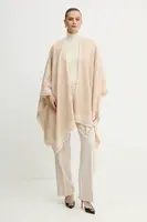 Pončo s příměsí vlny Pinko