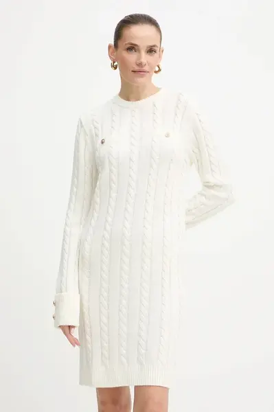 Šaty s příměsí vlny Guess ELSA