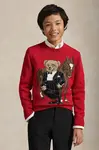 Dětský bavlněný svetr Polo Ralph Lauren