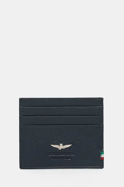 Kožené pouzdro na karty Aeronautica Militare