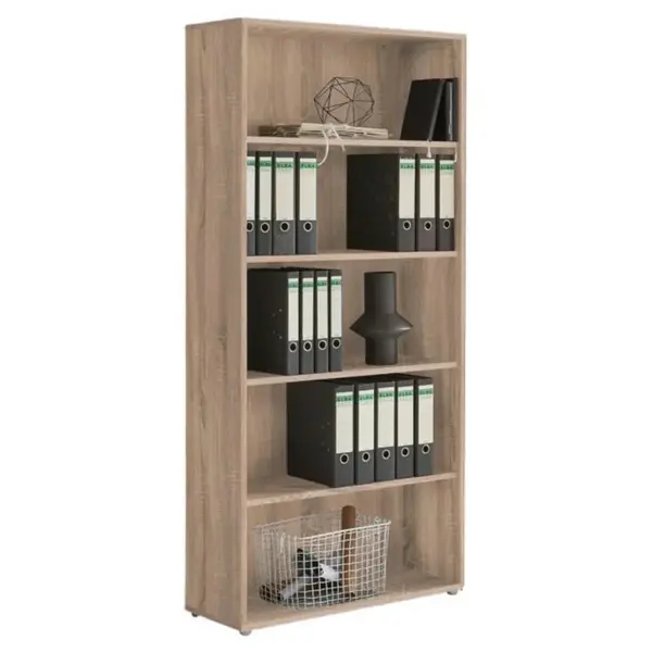 MID.YOU REGÁL NA DOKUMENTY, Sonoma dub, 84,4/185,6/33 cm