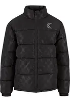 Karl Kani Zimná bunda 'OgAop'  kamenná / čierna