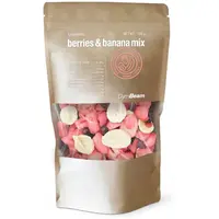 GymBeam LYOFILIZOVANÉ BOBULE A BANÁN 100 G Snack, , veľkosť