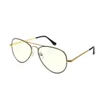 Glassa Brýle na počítač proti modrému světlu PCG 09 +0,50 černo-zlaté