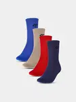 Boys' Socks 4F M390 (4pack)