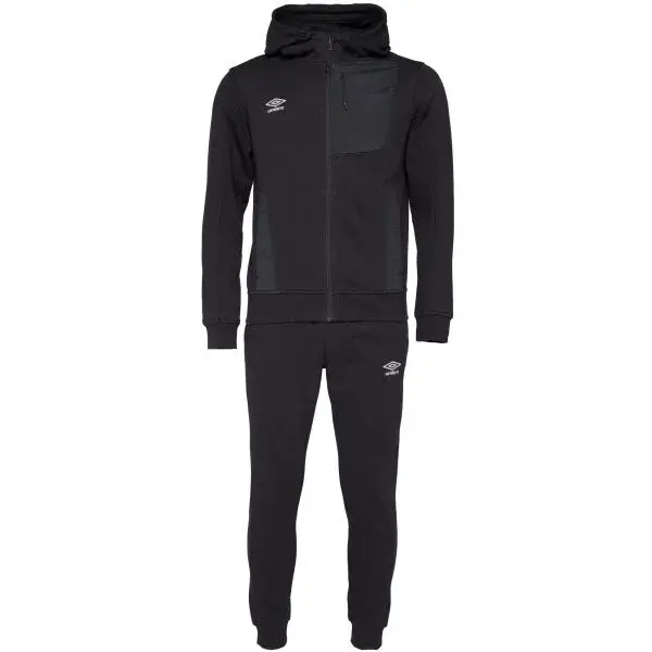 Umbro RAIVO Pánská tepláková souprava, černá, velikost XXL