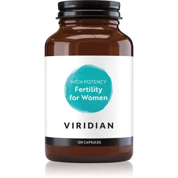 Viridian Nutrition High Potency Fertility for Women vegetariánské kapsle pro podporu plodnosti 120 cps