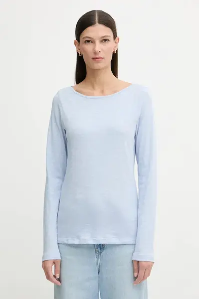 Bavlněné tričko s dlouhým rukávem Marc O'Polo