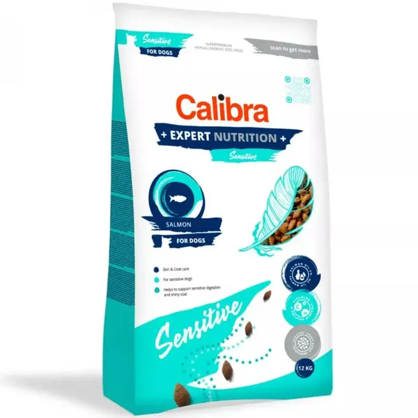 Calibra Dog Expert Nutrition Sensitive Salmon 12 kg | Granule pro psy