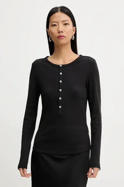 Tričko s dlouhým rukávem G-Star Henley slim