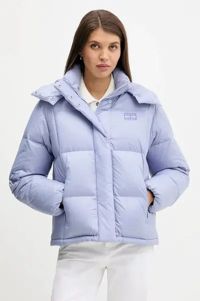 Péřová bunda Tommy Jeans