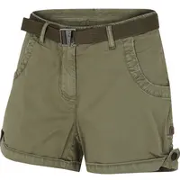 Husky Ronie L S, tm. khaki Dámské bavlněné kraťasy