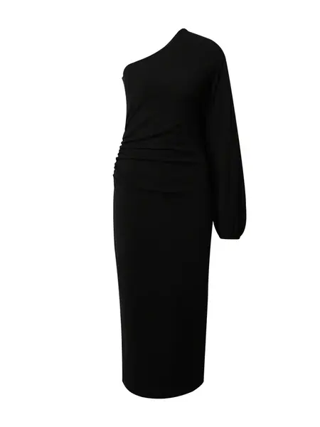 EDITED Pletené šaty 'Phoebe'  čierna