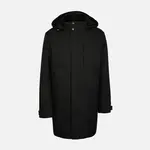 Černá pánská parka Geox Aerantis - Pánské