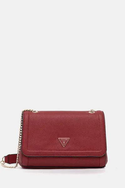 Kabelka Guess NOELLE červená barva, HWZG96 72210