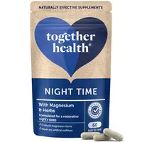 Together Health Večerné vitamíny - prírodný komplex s horčíkom a bylinkami, 60 kapsúl