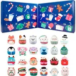 Squishmallows Micromallows 24-dňový plyšový adventný kalendár