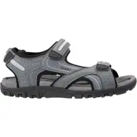 Geox UOMO SANDAL Pánske sandále, sivá, veľkosť