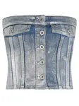 KARL LAGERFELD JEANS Top  modrá denim