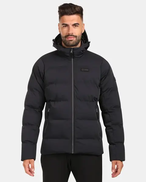 Pánská zateplená bunda kilpi tasha-m černá xl